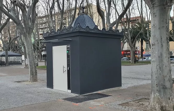 Sanitaire box in box kiosque  Perpignan