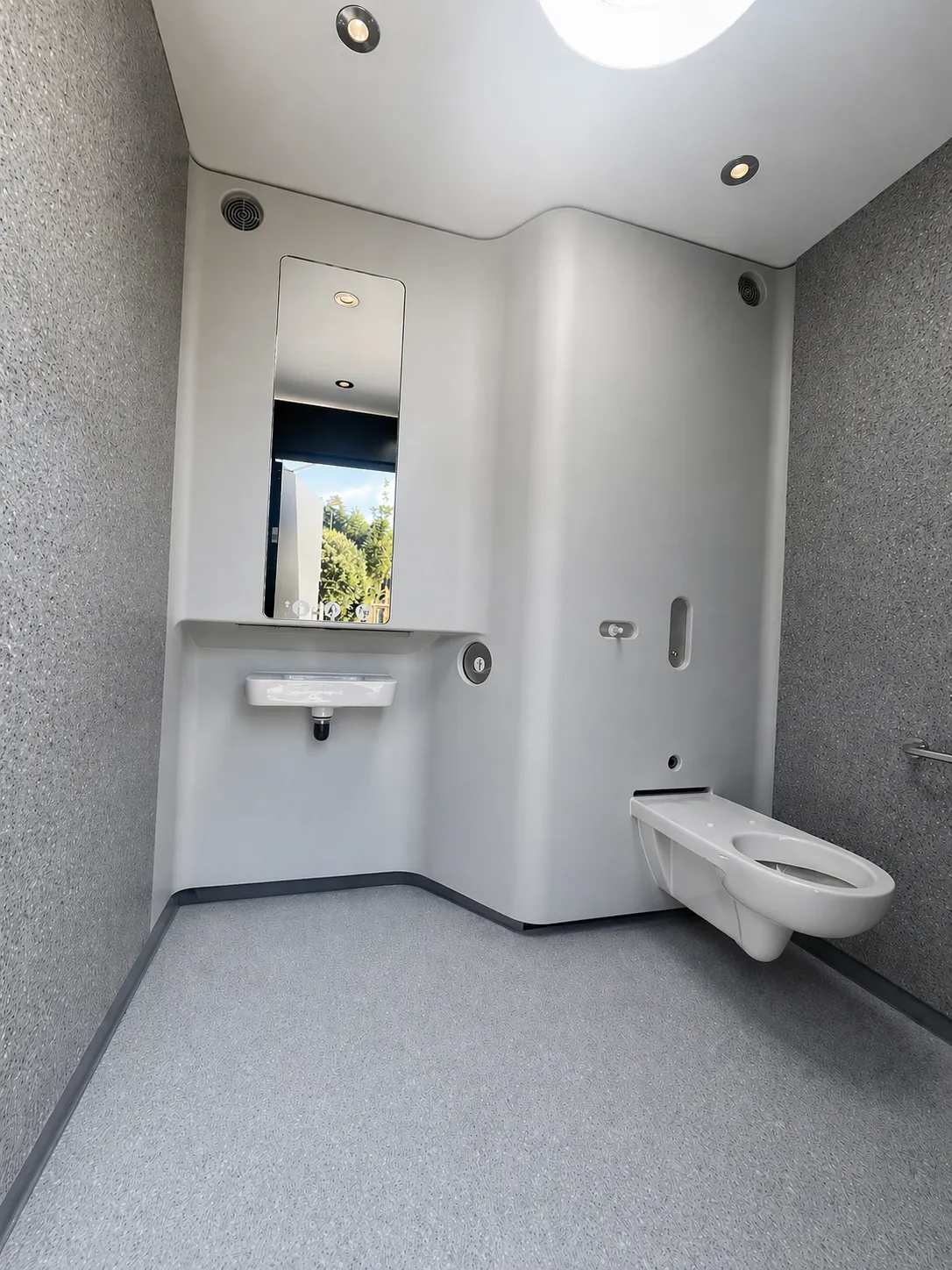 toilette blanche