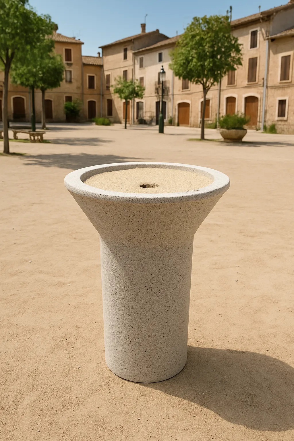 Concrete public ashtray AP81CEN