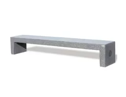 Banc béton long