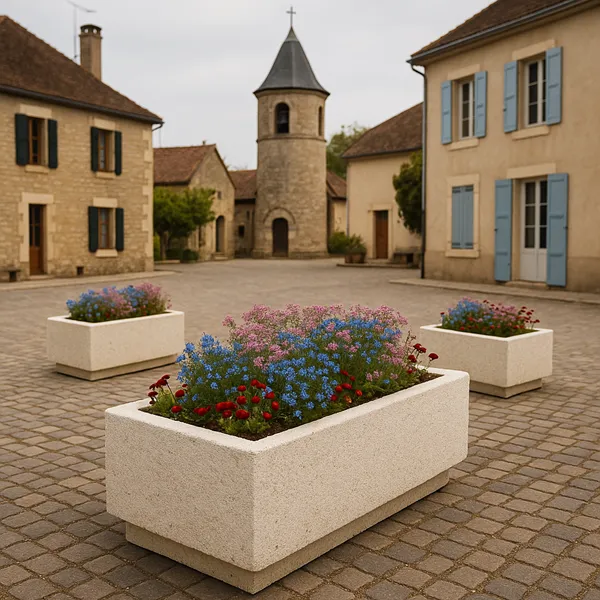 Jardinière rectangulaire