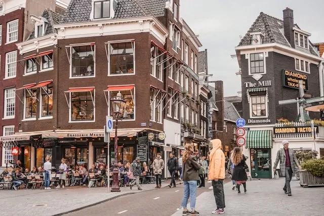 Straat in Amsterdam