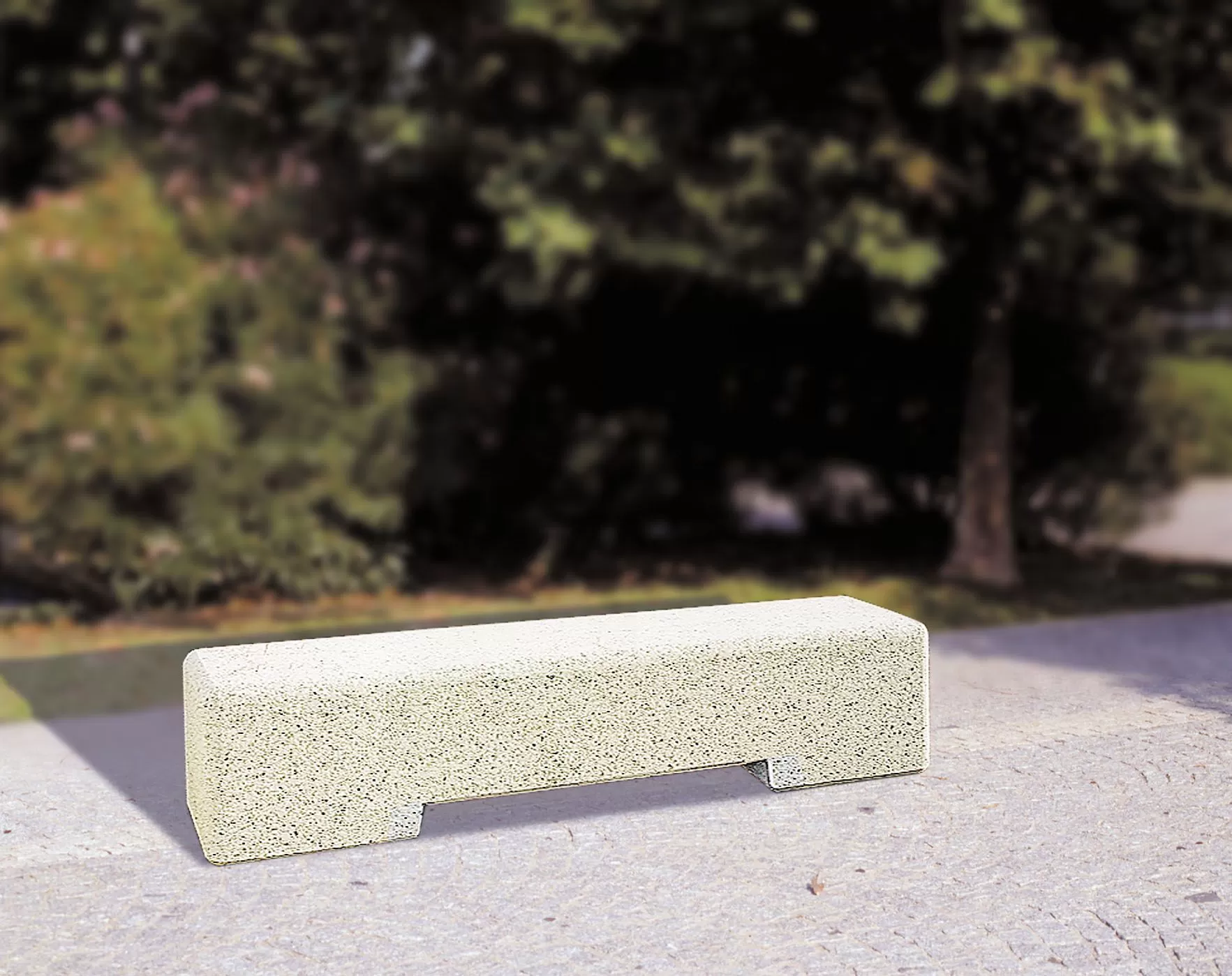 Protective concrete bollard